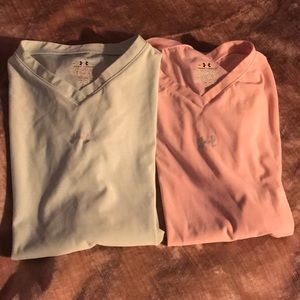 Under Armour pastel tees